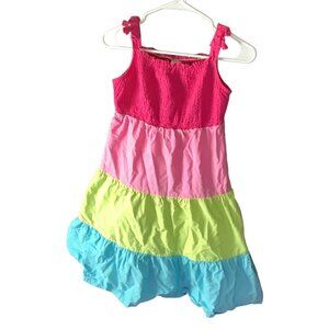 Gymboree‎ Dress Girls Size 12 Ice Cream Sweetie Summer Colorblock